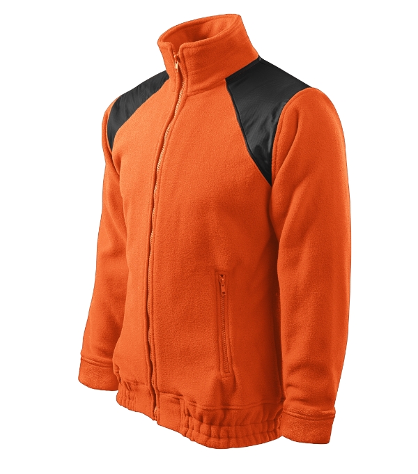 Fleece unisex Jacket Hi-Q – farba oranžová
