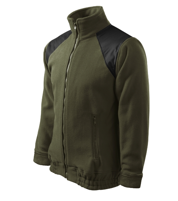 Fleece unisex Jacket Hi-Q – farba military