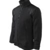 Fleece unisex Jacket Hi-Q – farba ebony gray 94 (brand label)