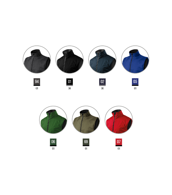 Vesta unisex Body Warmer – Obrázok 8