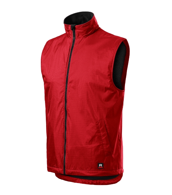 Vesta unisex Body Warmer – farba červená