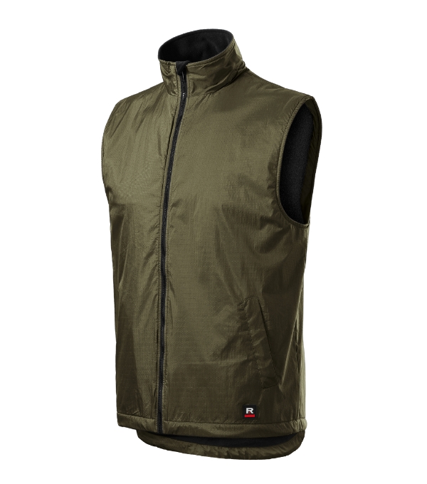 Vesta unisex Body Warmer – farba military