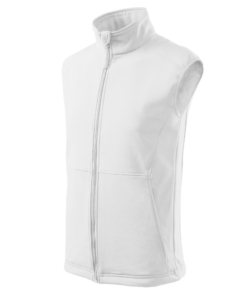 Softshellová vesta pánska Vision – farba biela
