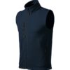 Fleece vesta unisex Exit – farba námornícka modrá