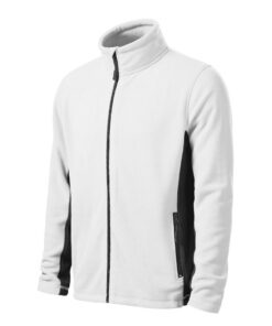 Fleece pánsky Frosty – farba biela