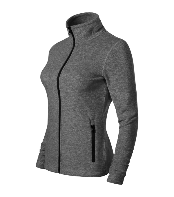 Micro fleece dámsky Factor – farba čierny melír