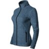 Micro fleece dámsky Factor – farba tmavý denim melír