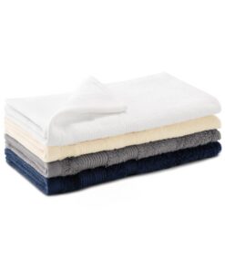 Malý uterák unisex Organic (GOTS) – farba námornícka modrá