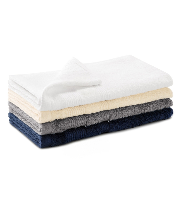 Malý uterák unisex Organic (GOTS) – farba starostrieborná