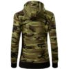 Mikina dámska Camo Zipper - Thumbnail Image 9