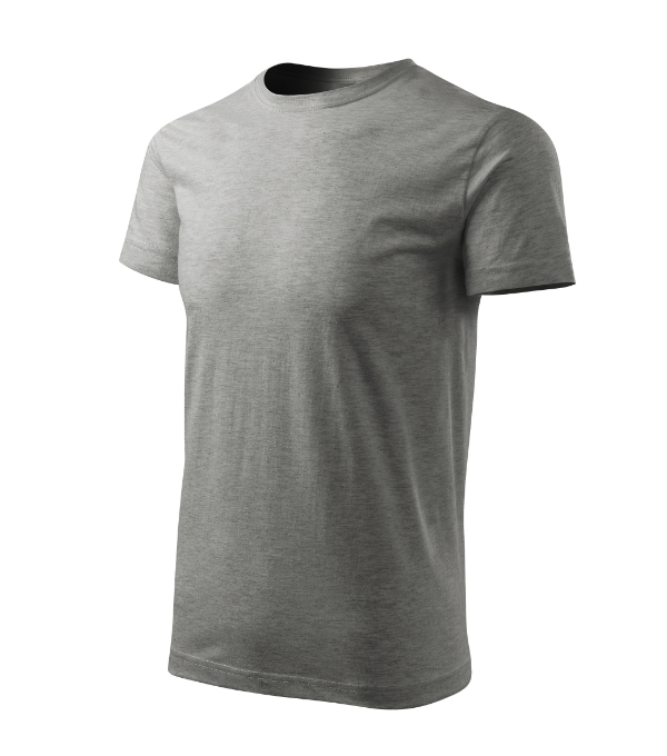 Tričko unisex Heavy New Free – farba tmavosivý melír