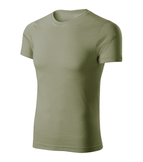 Tričko unisex Paint – farba svetlá khaki