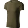 Tričko unisex Paint – farba army