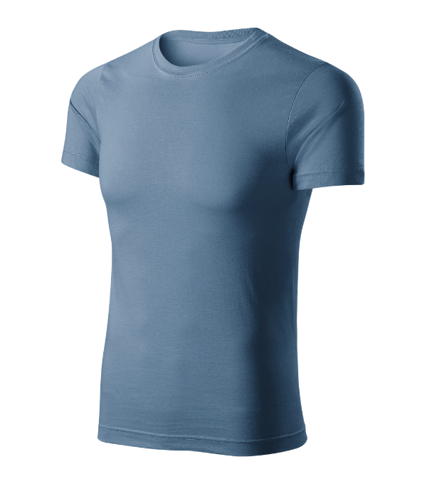 Tričko unisex Paint – farba denim