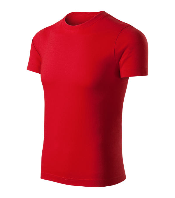 Tričko unisex Peak – farba červená