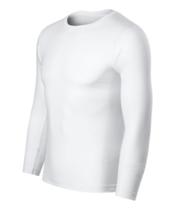 Tričko unisex Progress LS – farba biela