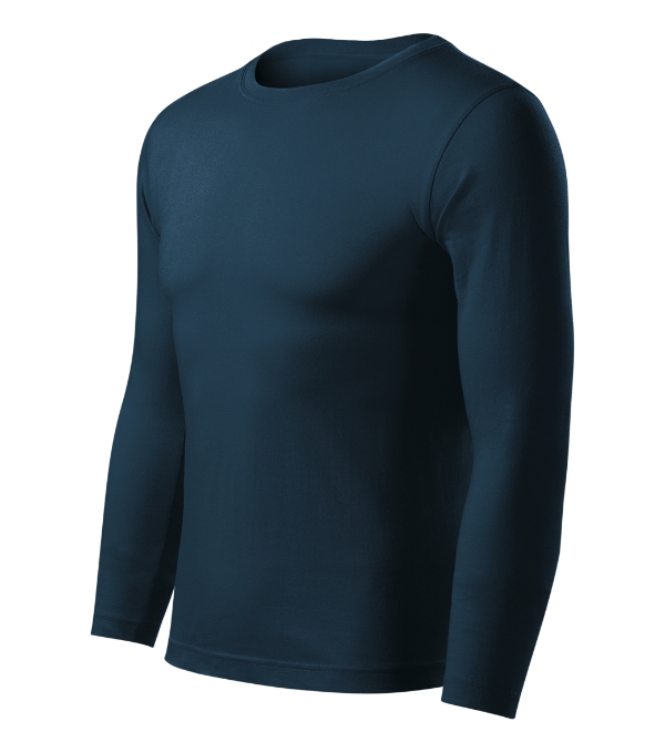 Tričko unisex Progress LS – farba námornícka modrá