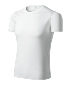 Tričko unisex Pixel – farba biela
