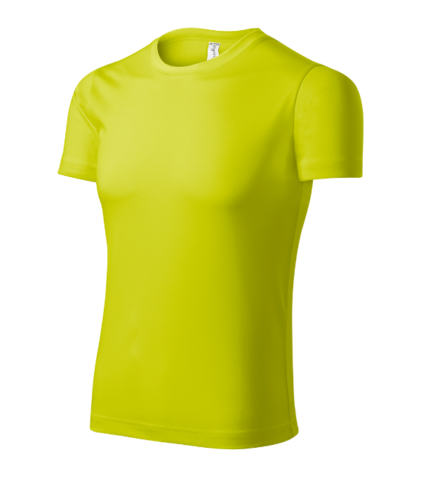 Tričko unisex Pixel – farba neon yellow