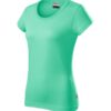Tričko dámske Resist – farba mätová 95 (brand label)
