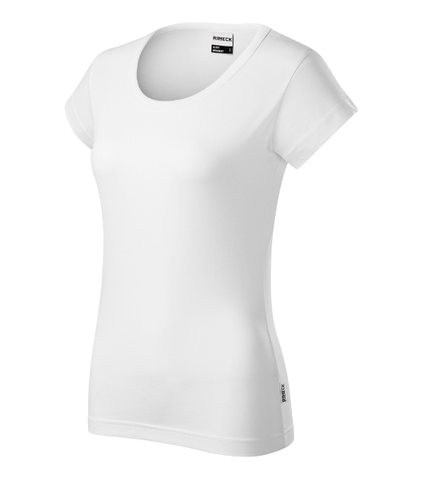 Tričko dámske Resist – farba biela 00 (brand label)