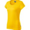 Tričko dámske Resist – farba žltá 04 (brand label)