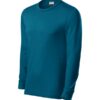 Tričko unisex Resist LS – farba petrol blue