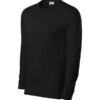Tričko unisex Resist LS – farba čierna 01 (brand label)