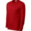 Tričko unisex Resist LS – farba červená 07 (brand label)