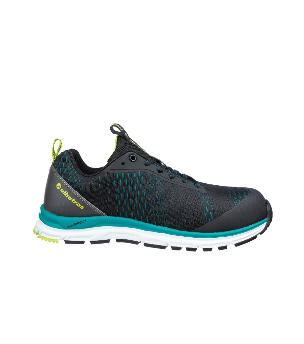 Poltopánky unisex AER55 IMPULSE BLACK BLUE LOW – Obrázok 5