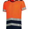 Tričko unisex T-Shirt High Vis Bicolor – farba fluorescenčná oranžová