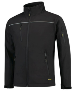 Softshellová bunda unisex Luxury Softshell – farba čierna