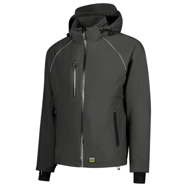 Bunda unisex Tech Shell – farba tmavosivý