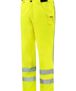 Pracovné nohavice unisex RWS Work Pants – farba fluorescenčná žltá