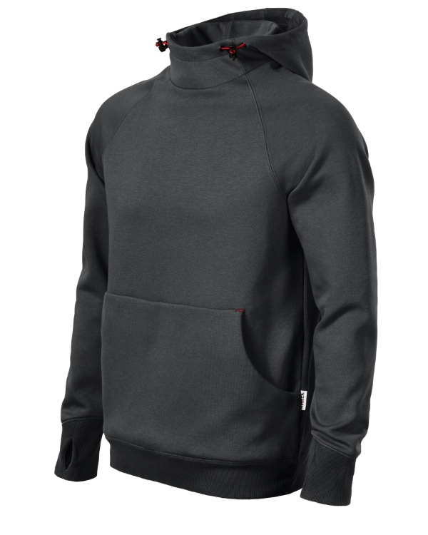 Mikina pánska Vertex Hoodie – farba ebony gray